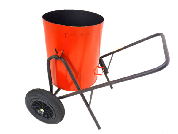 Carrinho Reforçado Coletor de Lixo 100 Litros - Image 2